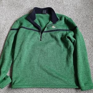 Lowe Alpine mens fleece quarter zip size large